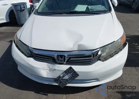 2012 Honda Civic Lx из США, поврежденный, VIN 19XFB2F53CE013601